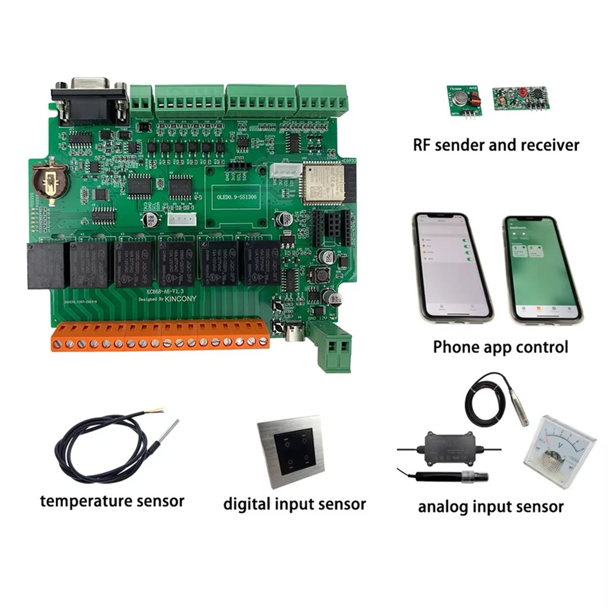 Home Automation Systems Diy - Carte de développement KC868-A6 MQTT Web