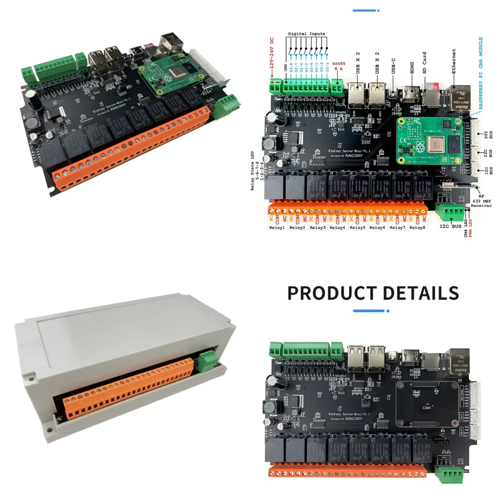 Home Automation Raspberry Pi - KinCony Raspberry Pi - Serveur Mini