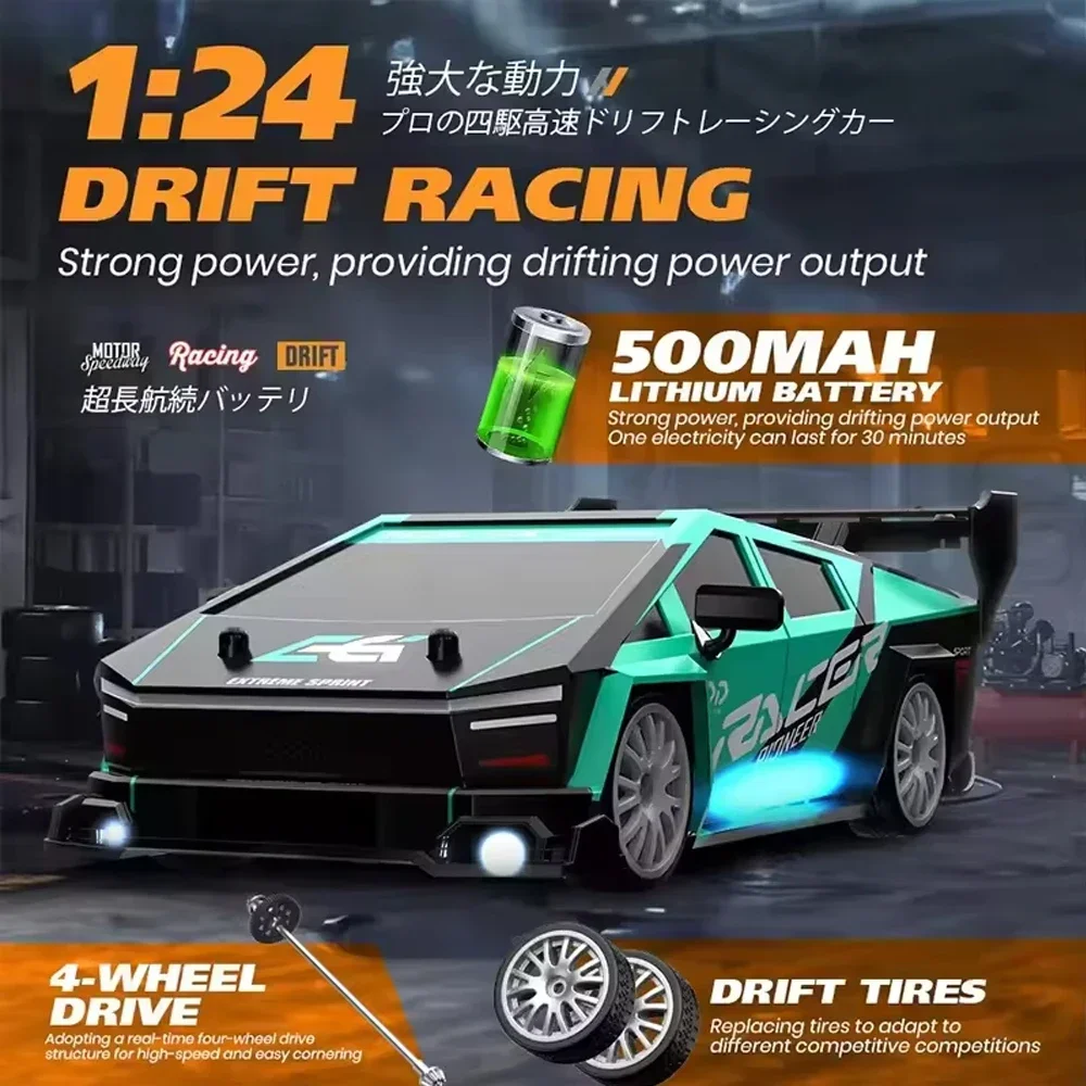 Voiture RC de drift 4x4 1/24,  - Home Automation Tutorial avis et prix
